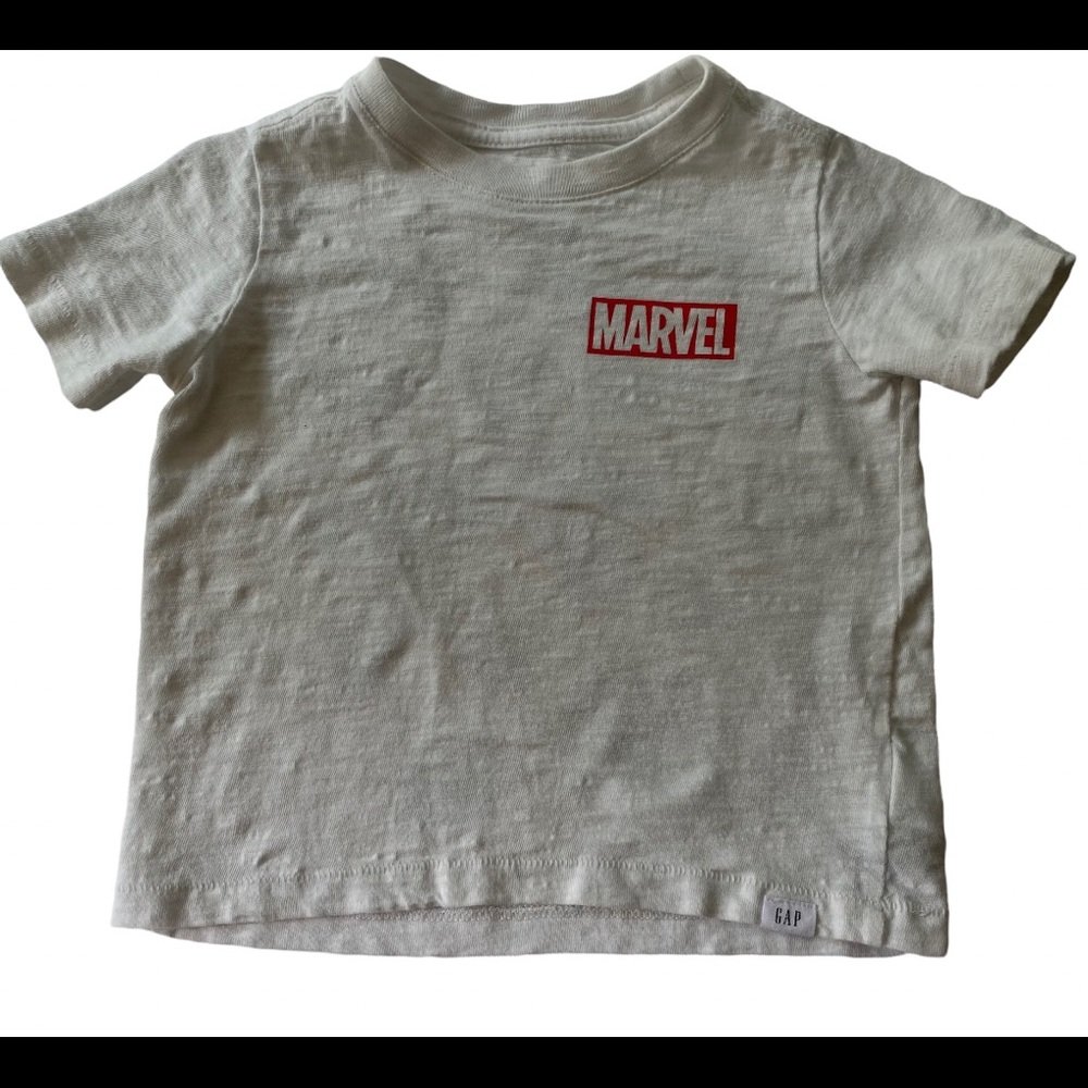 Baby GAP Shirt Top Tshirt toddler boy 2 2T Marvel Iron Man T Shirt Light & Comfy